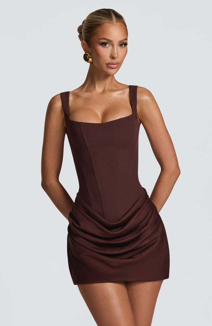 Мануела – стилна мини рокля
